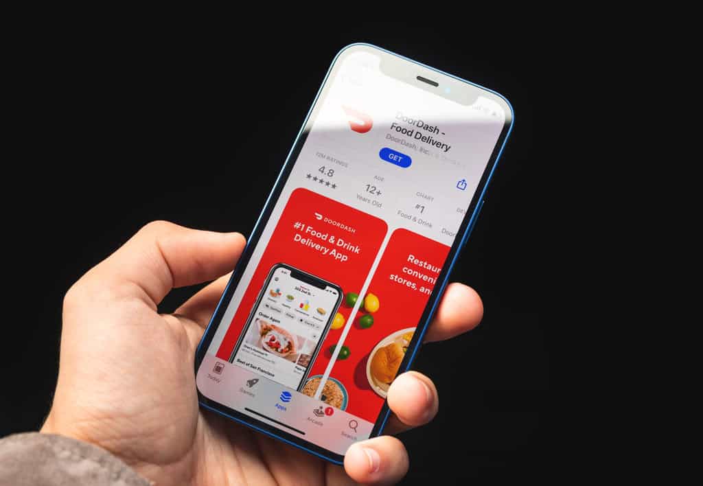 door dash delivery app