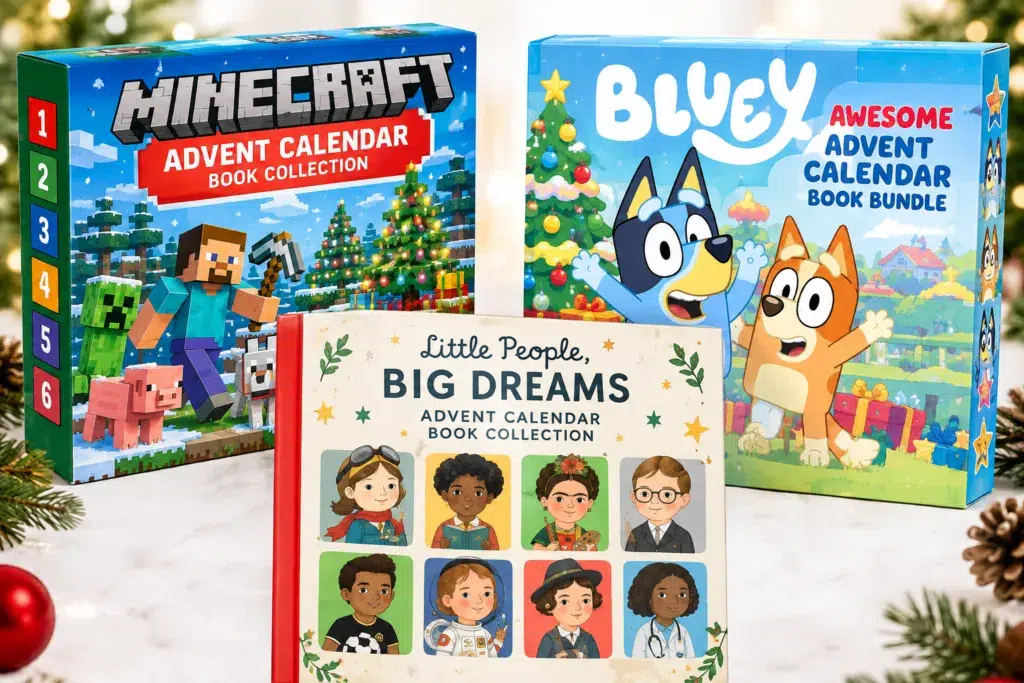 Minecraft bluey advent calendars Minecraft bluey advent calendars