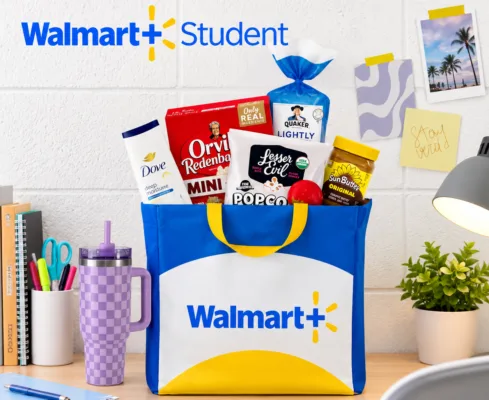 Walmart+ Student Membership free shipping, delivery and more.