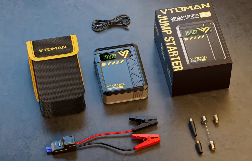 jump starter with air compressor