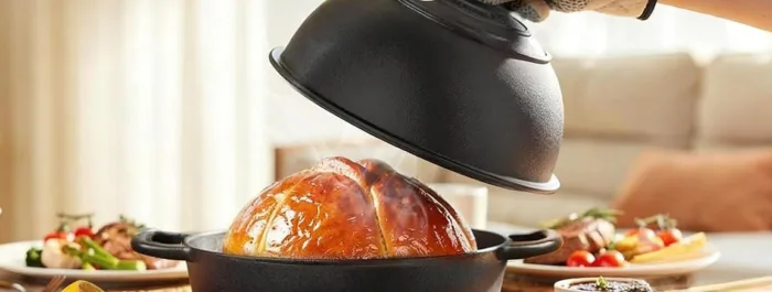 5QT Pre Seasoned Cast Iron Dutch Oven