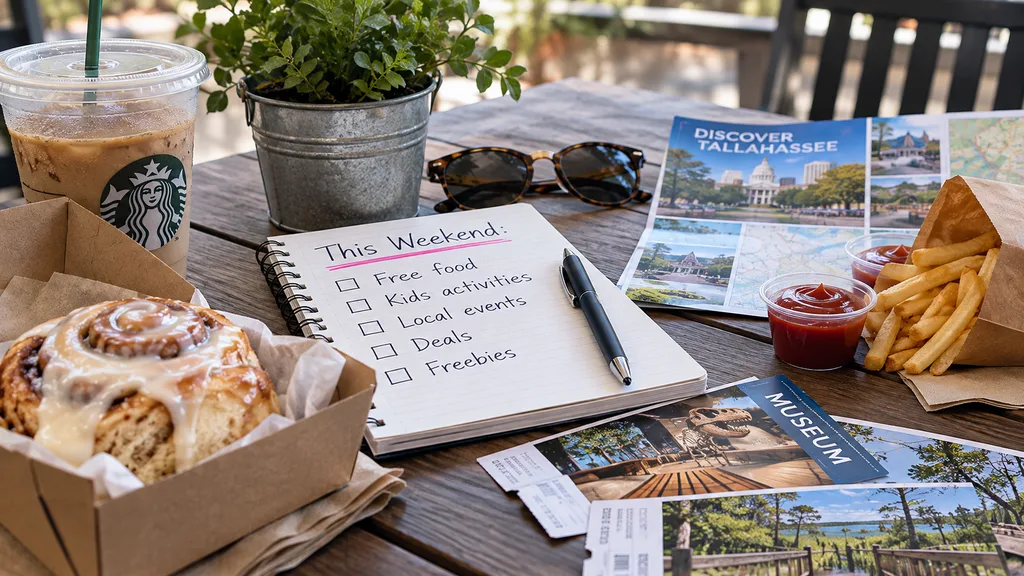 weekend outing planning spread